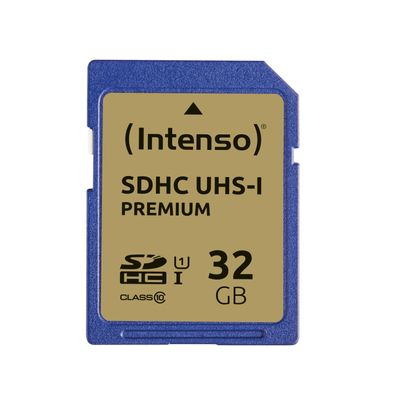 Atminties kortelė „Intenso SDHC“ kortelė 32 GB, 10 klasės UHS-I 3421480