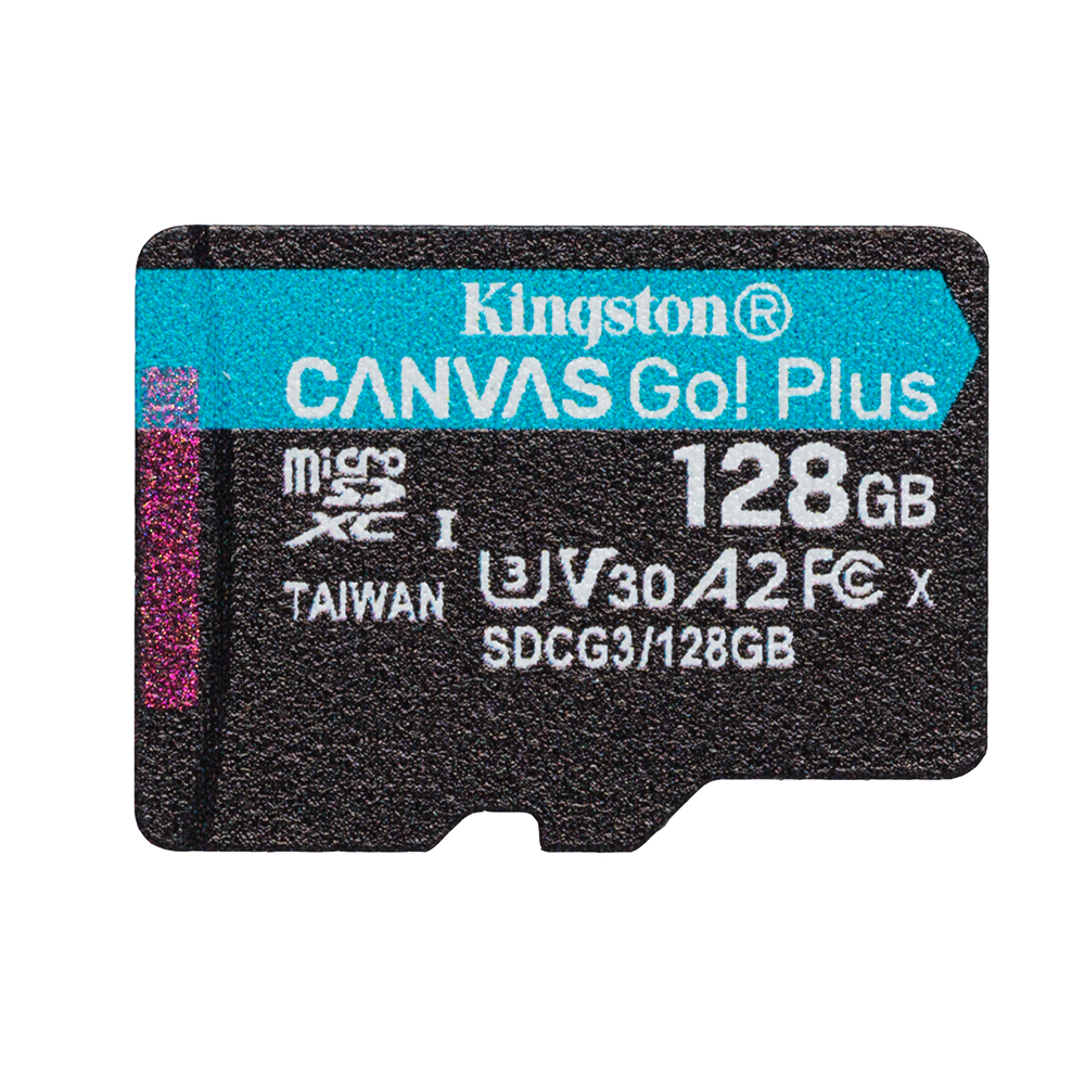 Atminties kortelė Kingston microSDXC Canvas Go! Plus 128GB