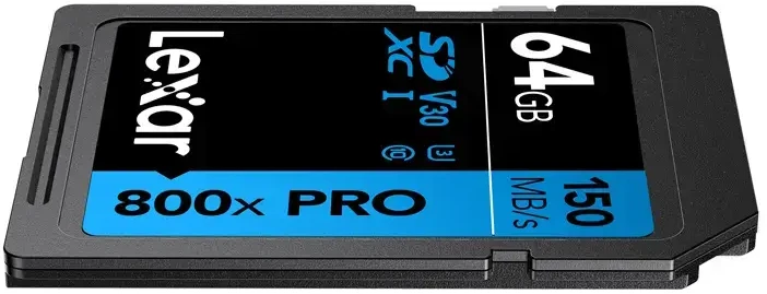 Lexar Professional 800x Pro SDXC 64GB atminties kortelė