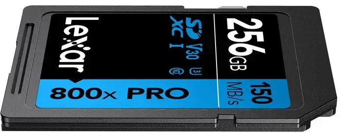 Lexar Profesionali 800x Pro SDXC 256GB atminties kortelė