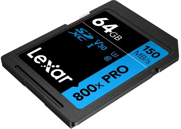 Lexar Professional 800x Pro SDXC 64GB atminties kortelė