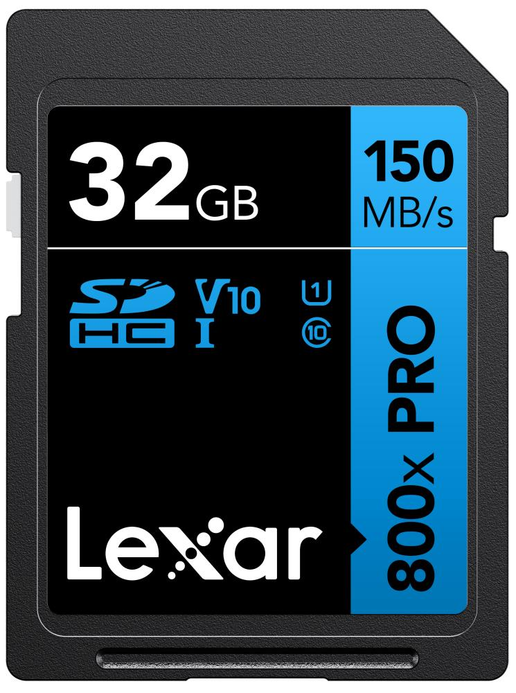 Lexar | Atminties kortelė | Professional 800x PRO | 32 GB | SDXC | Flash atminties klasė UHS-I