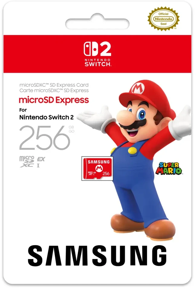 Nintendo Atminties kortelė Samsung MicroSD Express 256GB