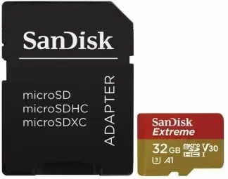 Atminties kortelė Sandisk Extreme microSDHC UHS-I 32GB
