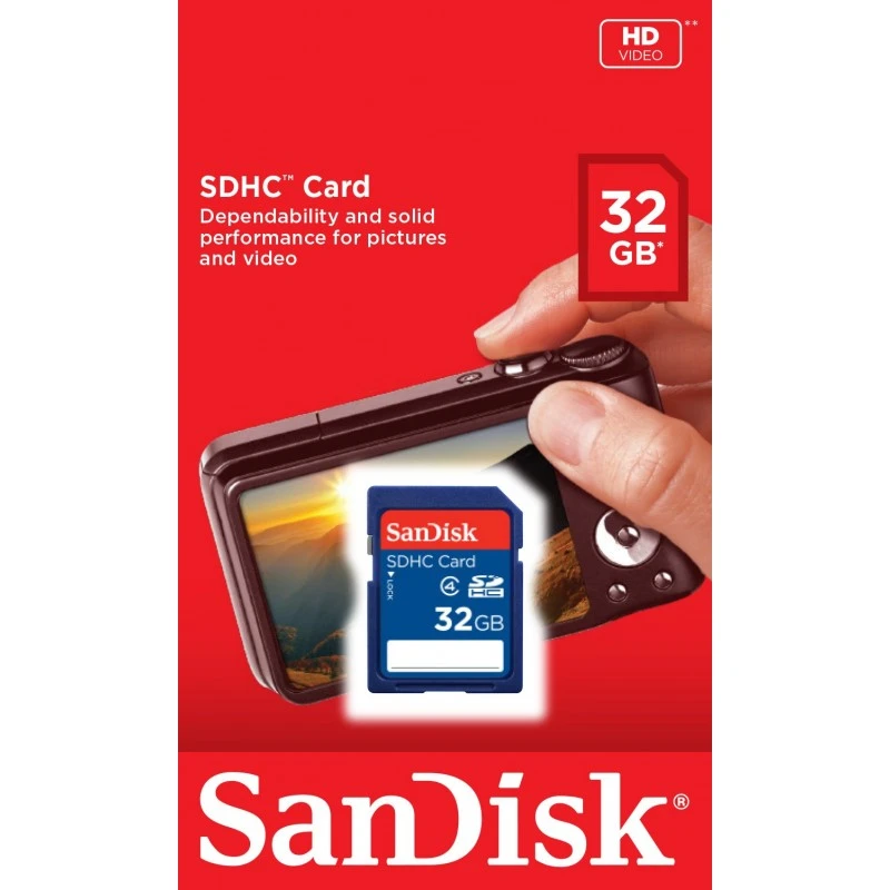 Atminties kortelė SanDisk SDHC 32GB ; EAN: 619659058500