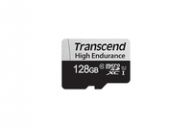 Atminties kortelė TRANSCEND 128GB Micro SD kortelė su adapteriu U1 High Endurance