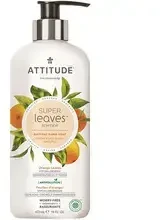Attitude Natūralus rankų muilas „Super Leaves“ apelsinų lapų kvapas (rankų muilas) 473 ml