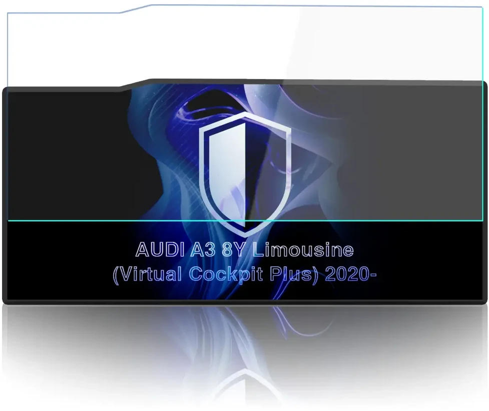 3Mk Protection AUDI A3 Limousine Virtual Cockpit+ (2020 - 2026) - 3mk BladeShield Center Ekranas