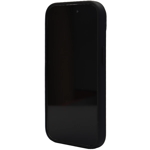 Apple iPhone 15 Audi silikoninis dėklas (AU-LSRIP15-Q3/D1-BK) juodos spalvos