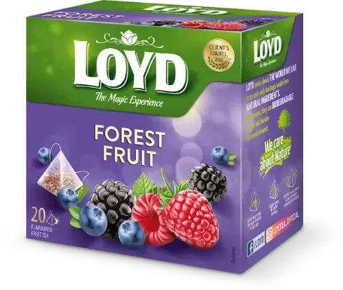 Loyd Miško uogų vaisių arbata, 20 pakelių