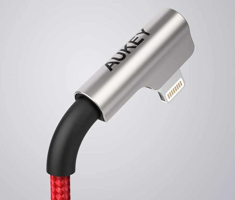 Kompiuterio laidas Aukey CB-AL01, Lightning/USB-A, 2 m