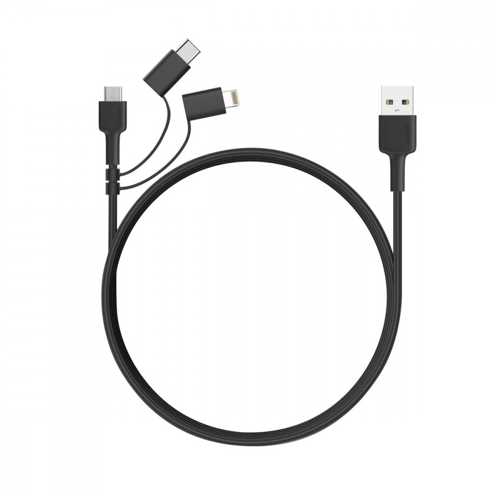 Aukey 3in1 pintas kabelis CB-BAL05