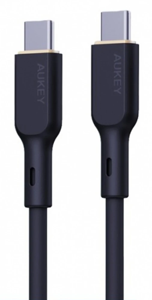 USB Kabelis - Aukey 100W 5A PD 1m, Juodas
