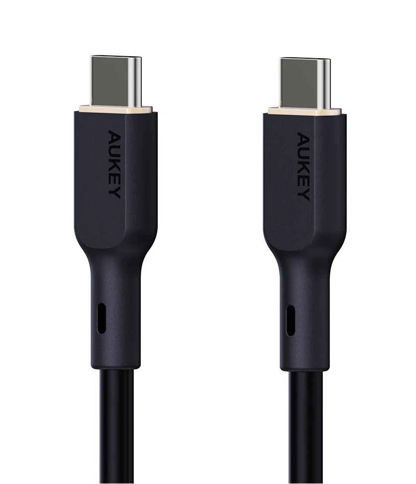 USB Laidas - Aukey CB-SCC241 240W 5A 20V Nailonas Juodas