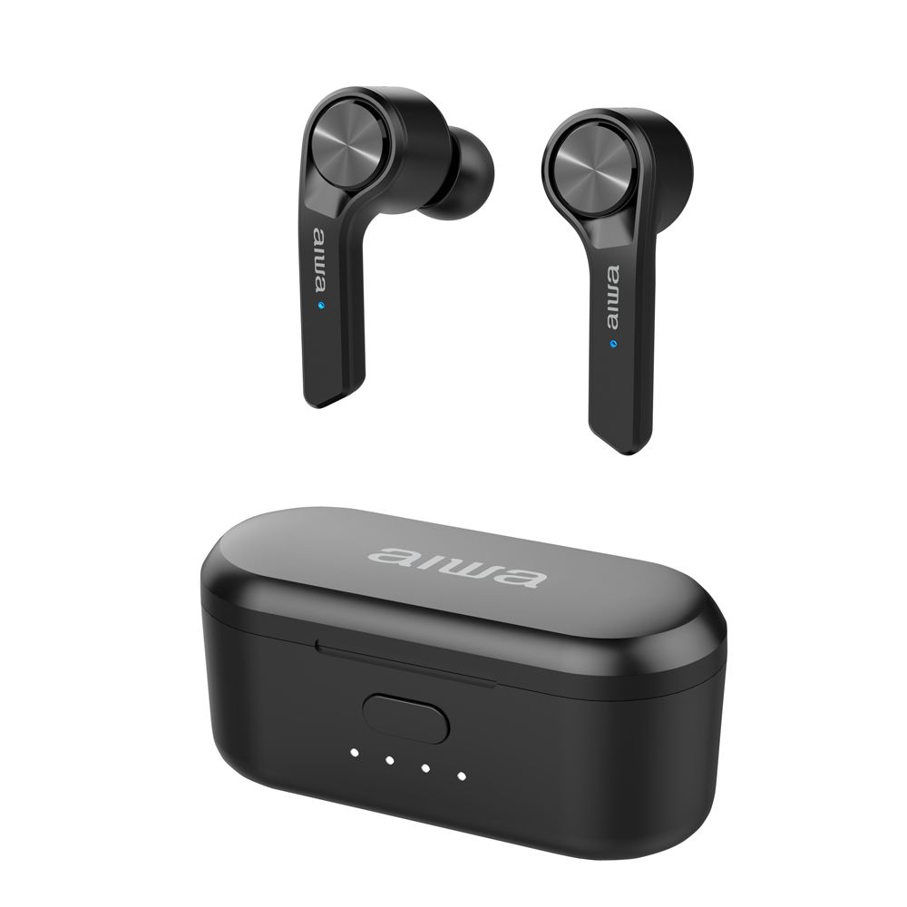 Belaidės ausinės Aiwa ESP-350BK, juodos