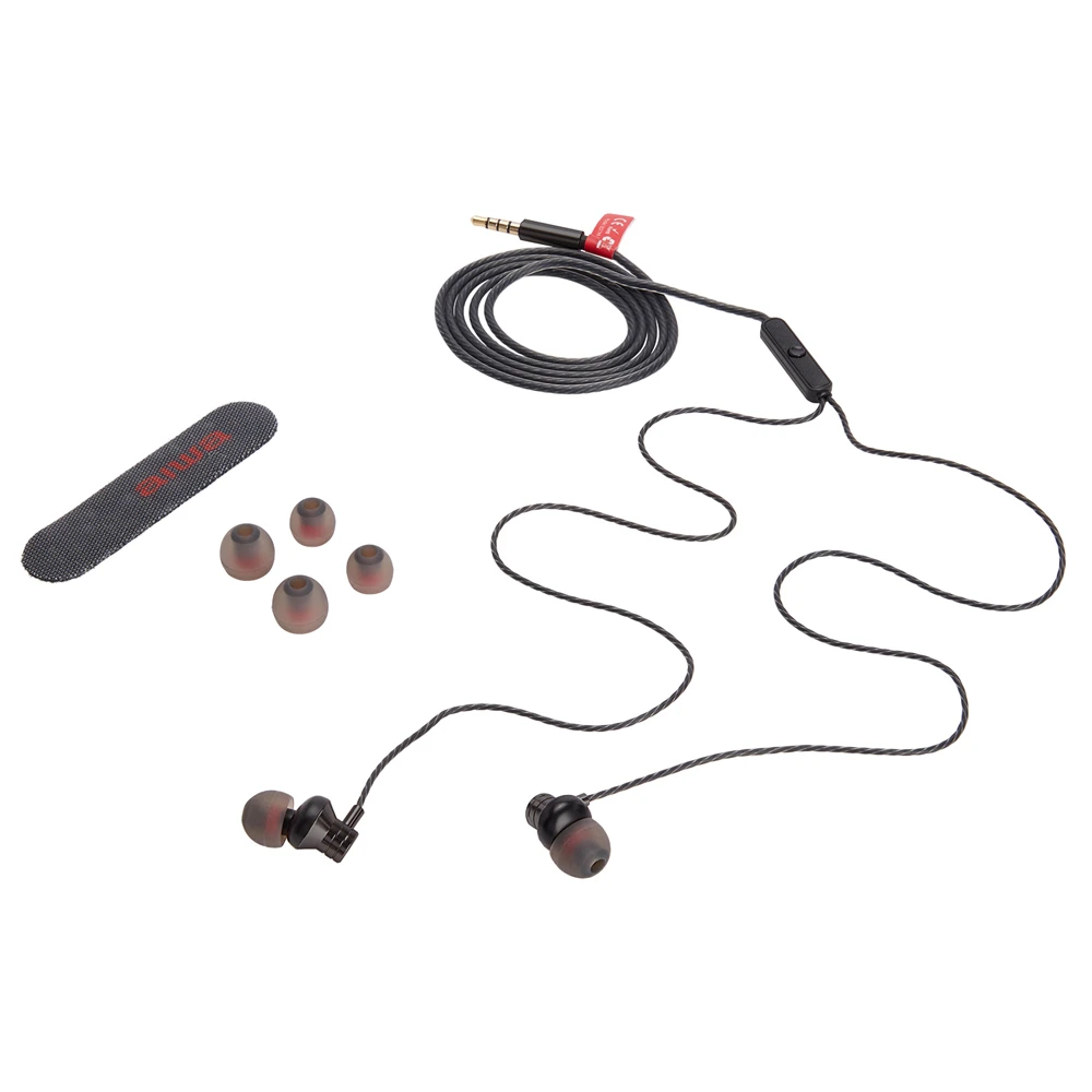AUSINĖS 3.5MM ESTM-50BK AIWA JUODOS