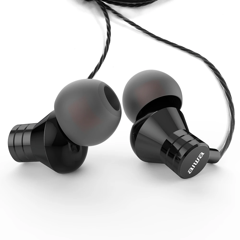 AUSINĖS 3.5MM ESTM-50BK AIWA JUODOS