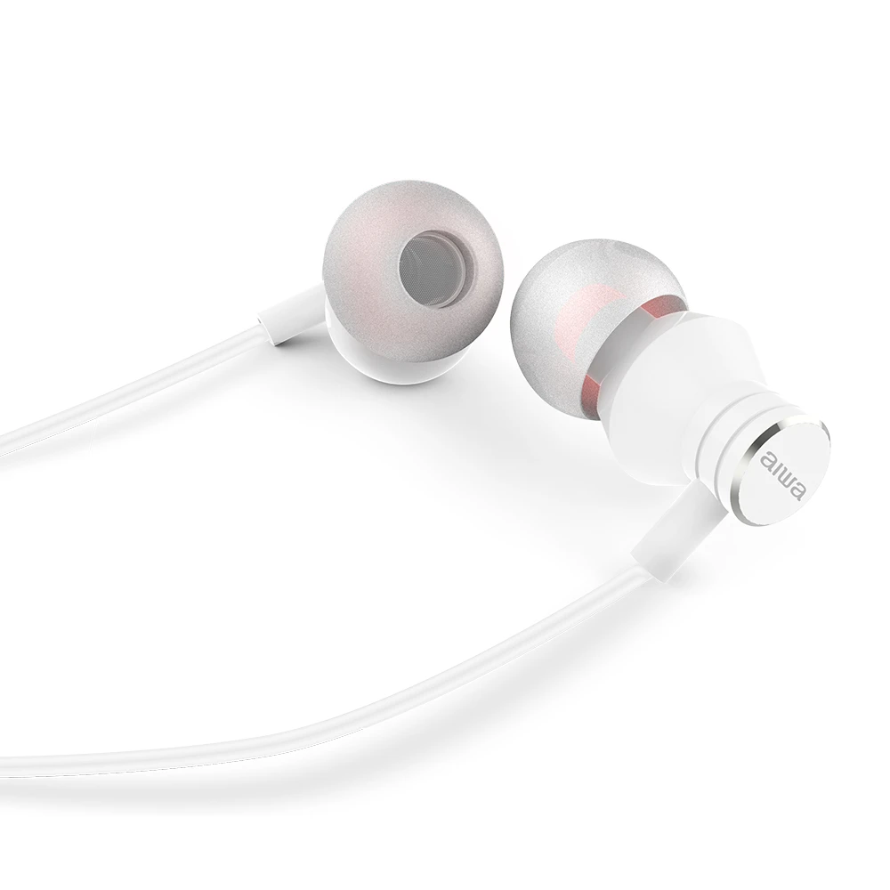 Ausinės 3.5mm ESTM-50WT Aiwa BALTOS
