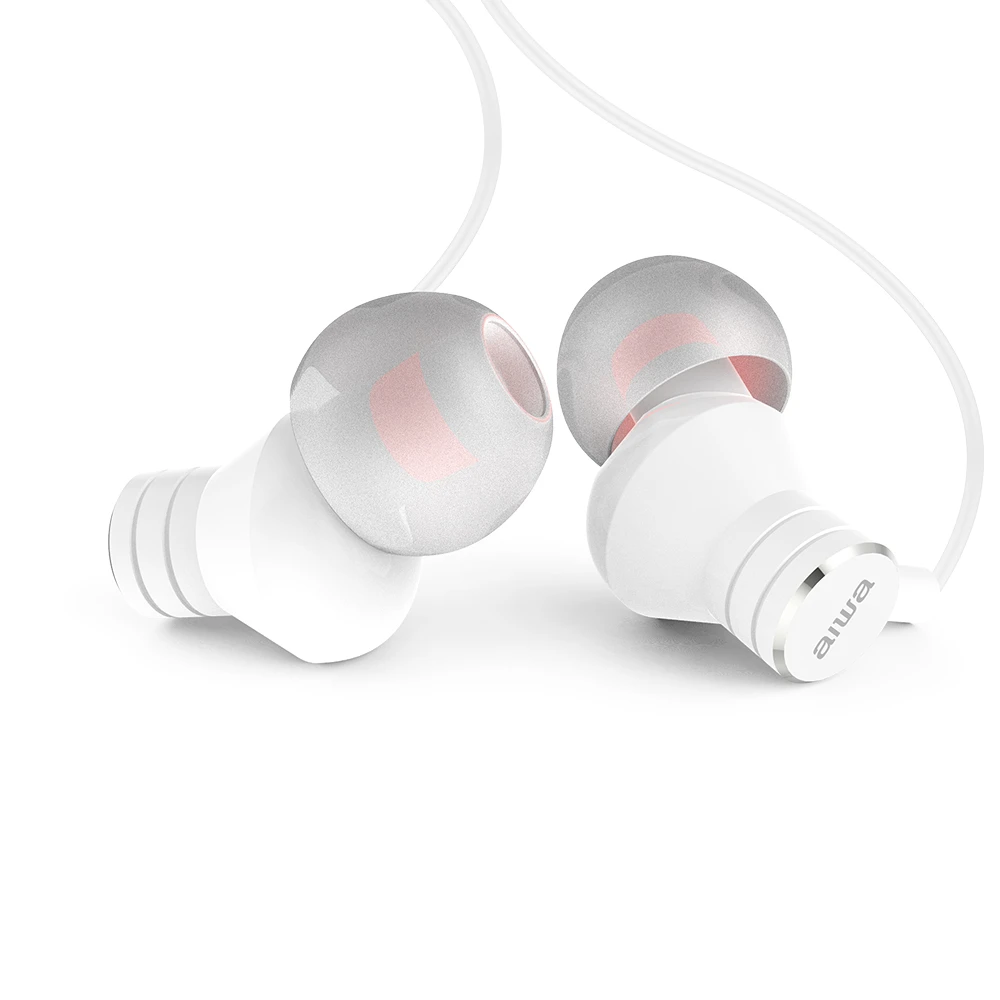 Ausinės 3.5mm ESTM-50WT Aiwa BALTOS
