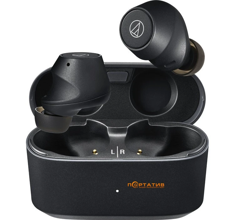 Audio-Technica ausinės su įkrovimo dėklu