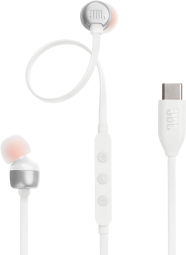 Laidinės ausinės JBL Tune 310C, Baltos