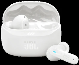 AUSINĖS BELAIDĖS JBL TUNE BEAM 2 BALTOS