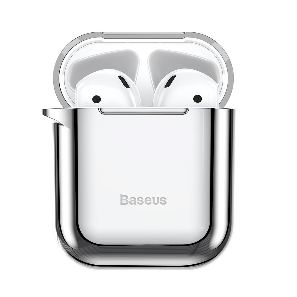 Baseus Shining kablys dėklas Apple AirPods - Sidabrinis