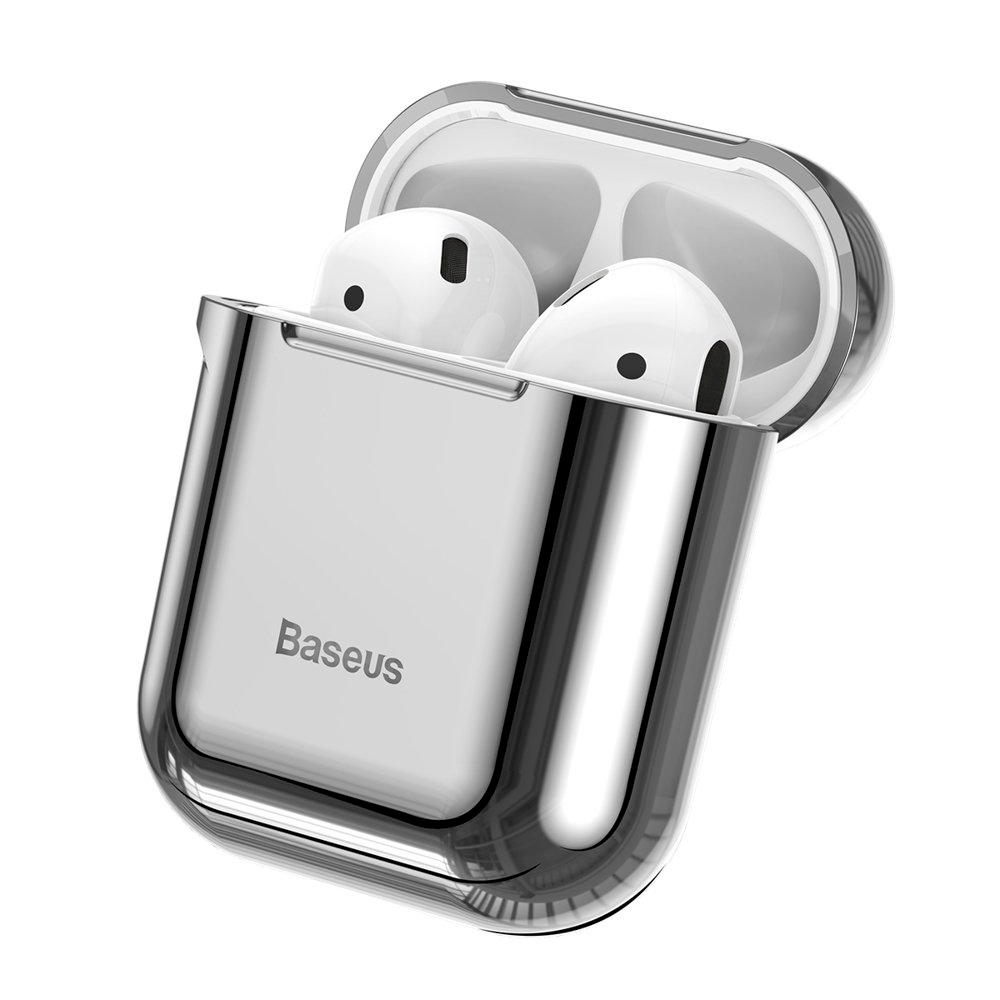 Baseus Shining kablys dėklas Apple AirPods - Sidabrinis