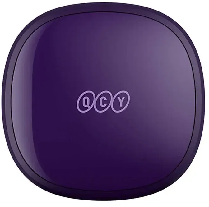 Belaidės ausinės TWS QCY T13x (violetinė)