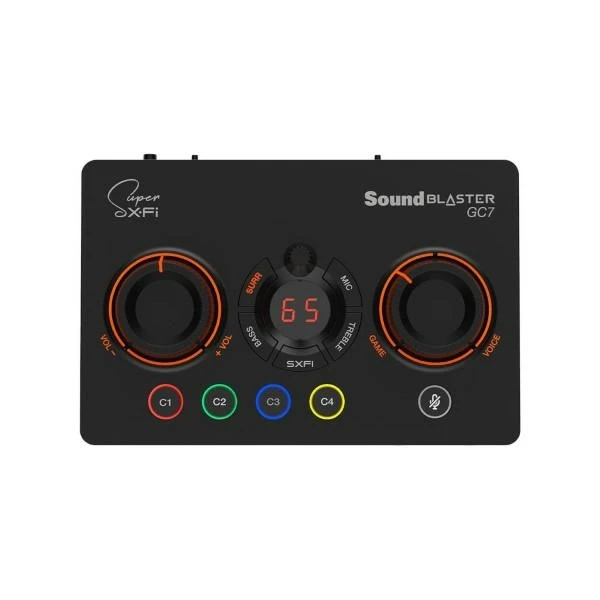 Creative Sound Blaster GC7 valdymo pultas iš viršaus