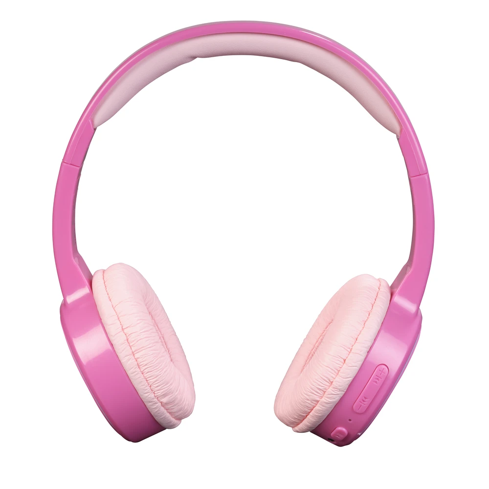 Ausinės dziecięce Bluetooth rožinė Denver BTH-106P