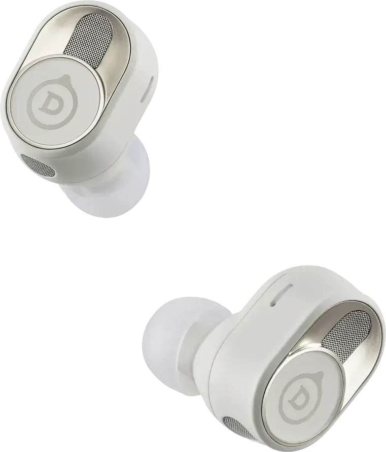 Ausinės Devialet Gemini II šviesos perlas