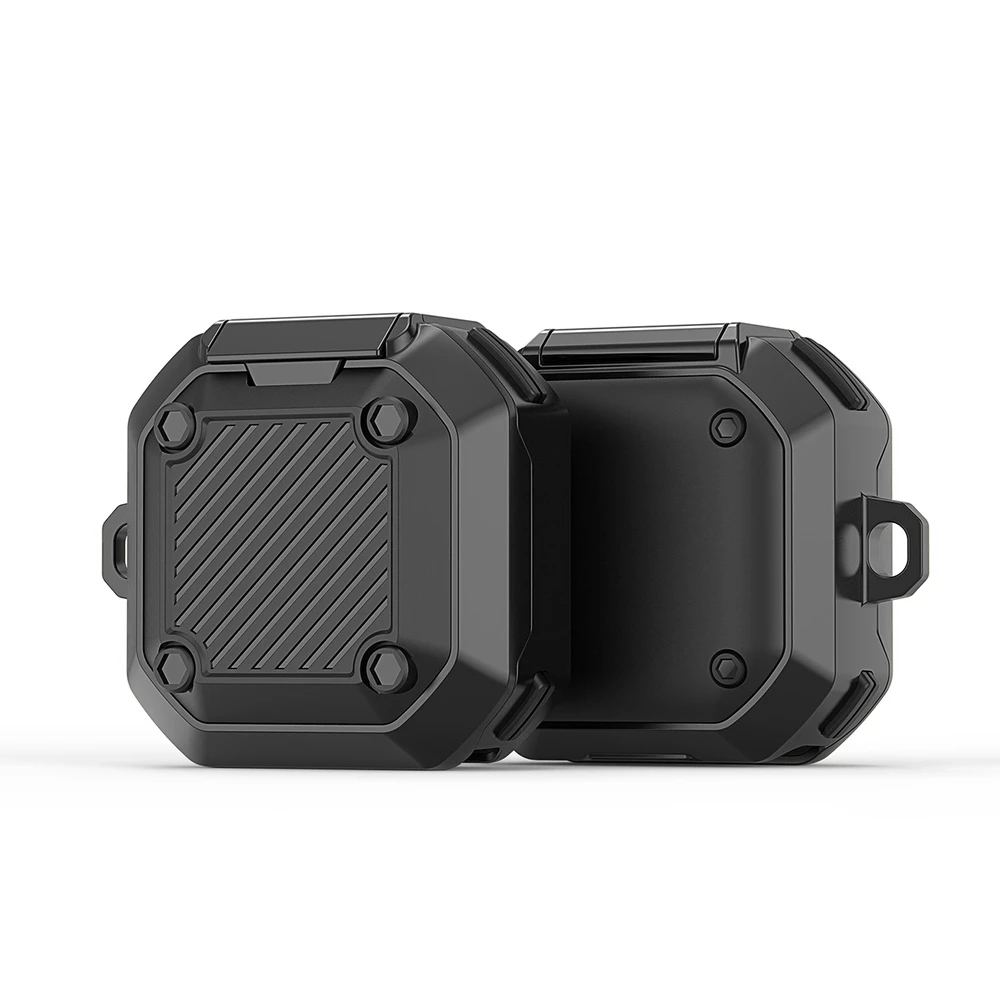 Dux Ducis SECG Samsung Galaxy Buds Live / Buds Pro / Buds 2 / Buds 2 Pro - dėklas telefonui juodos spalvos