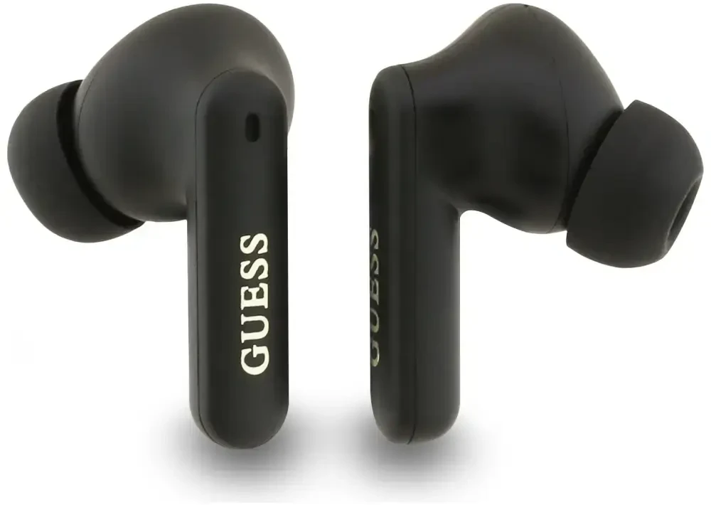 Guess PU 4G Metal Logo ENC TWS belaidės ausinės mėlynos spalvos