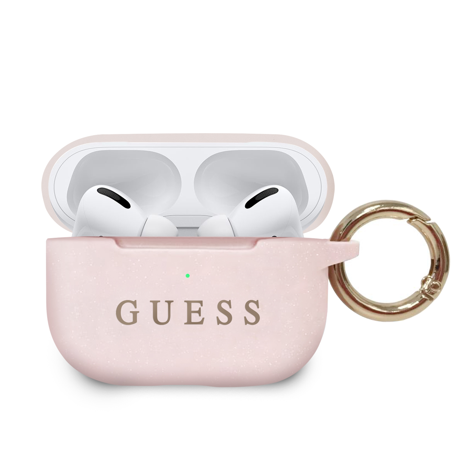 Guess Guacapsilgllp apsauginis dėklas, skirtas AirPods Pro, rožinis