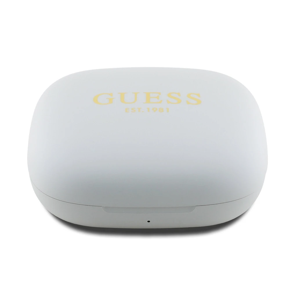 Guess Satin Classic Logo OWS belaidės ausinės rusvai gelsvas