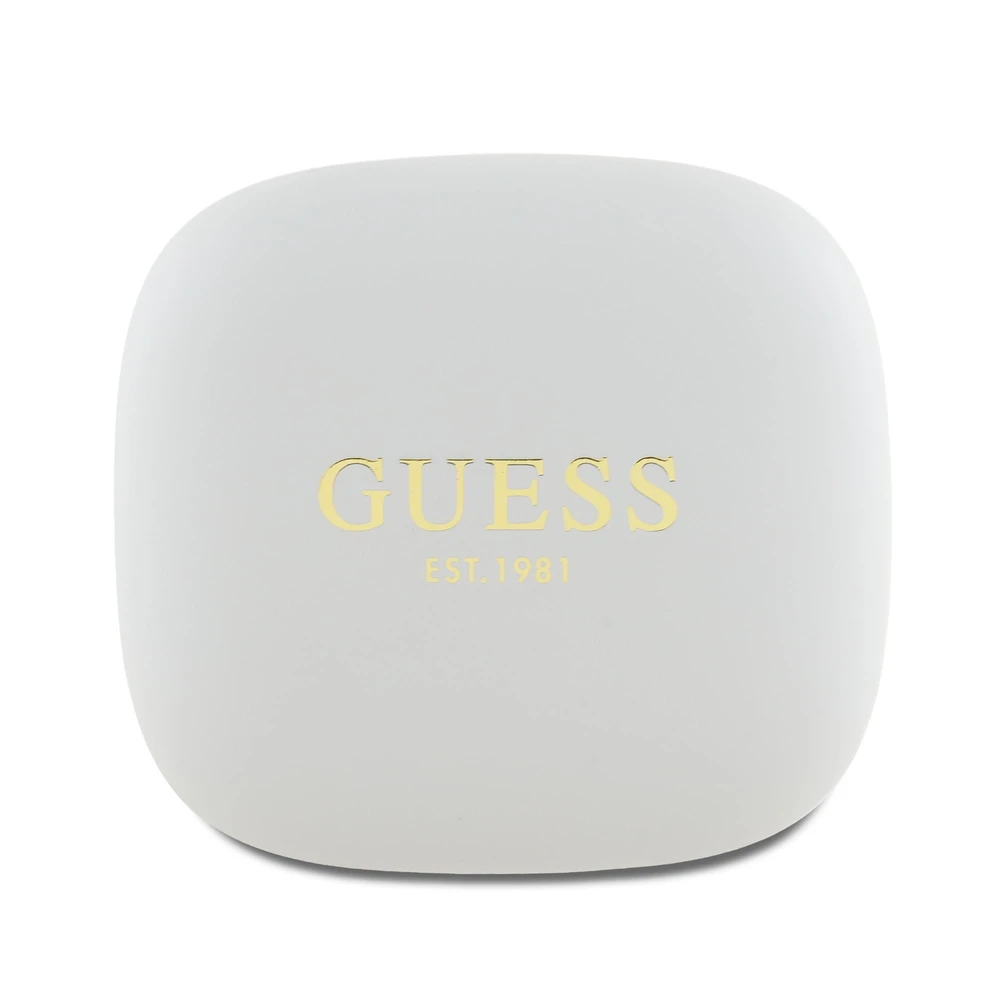 Guess Satin Classic Logo OWS belaidės ausinės rusvai gelsvas