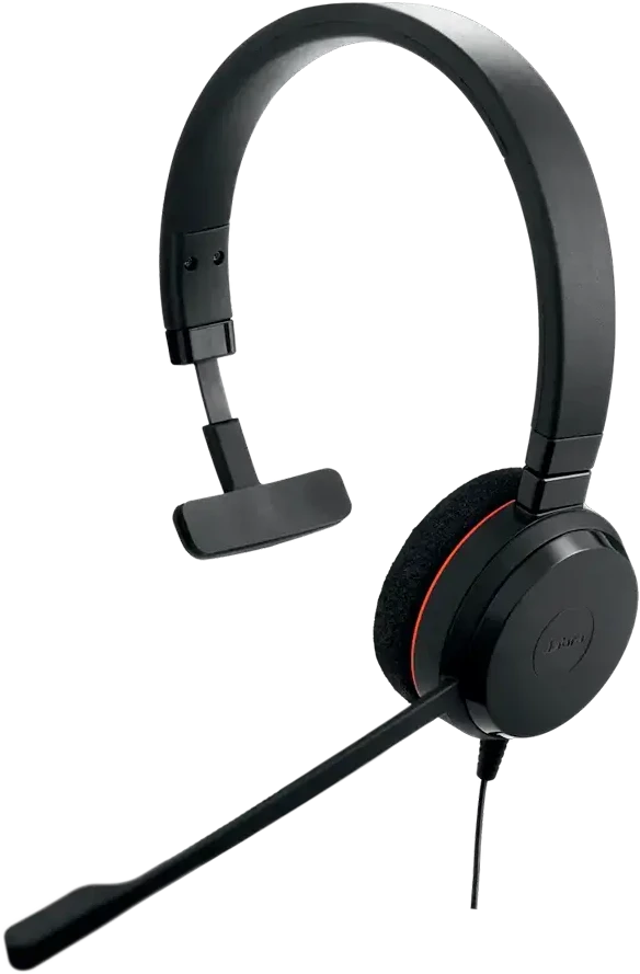 Ausinės Jabra Evolve 20 USB-A amp C MS Mono