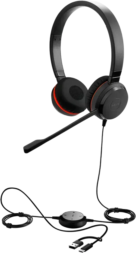 JABRA Evolve 20 USB C/A MS Stereo ausinės