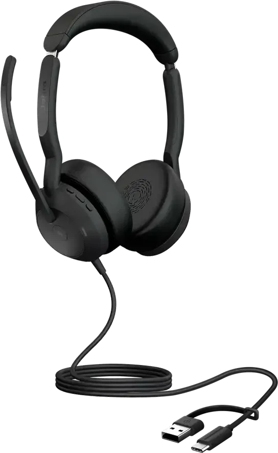 Ausinės JABRA Evolve2 50 USB C/A MS Stereo
