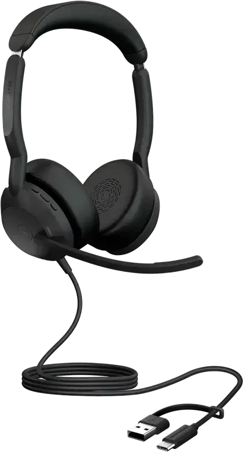 Ausinės JABRA Evolve2 50 USB C/A MS Stereo