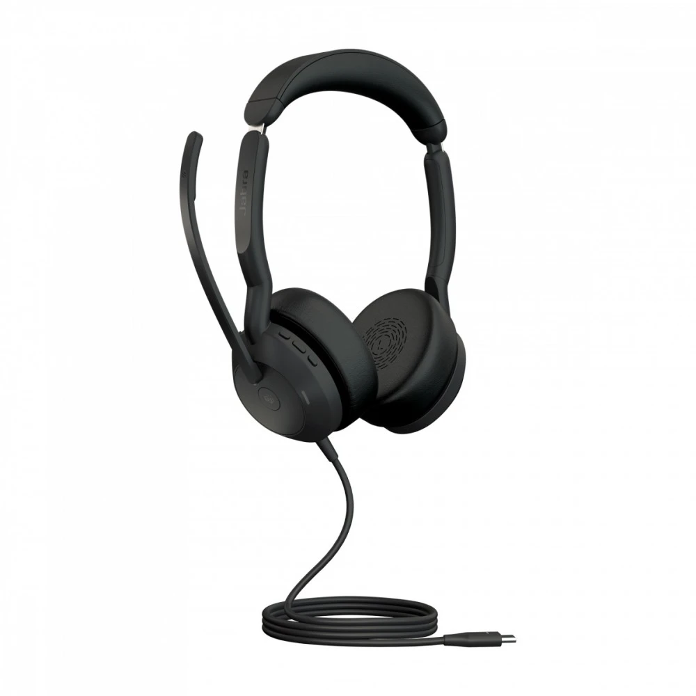 Ausinės Jabra Evolve2 50 USB-C, UC, Stereo, juodos spalvos