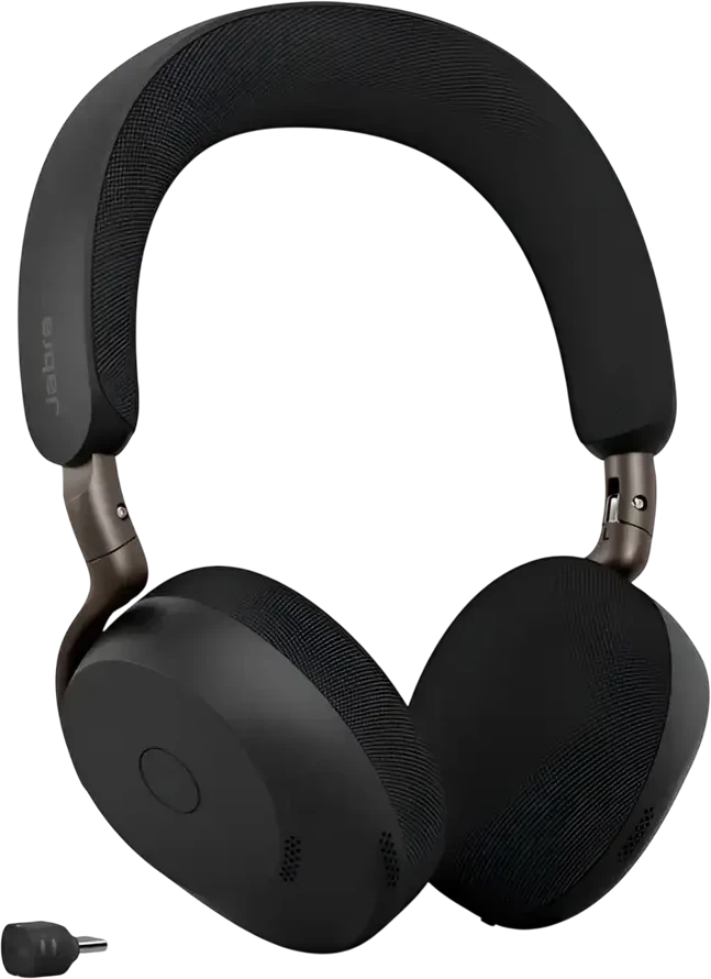 Ausinės JABRA EVOLVE3 75 UC LINK390C - Juodas WLC CHRG