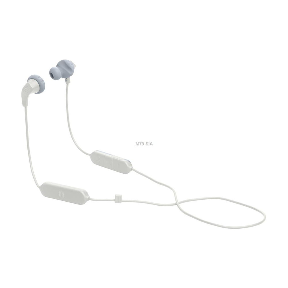 Belaidės ausinės JBL Endurance Run 2, Baltos