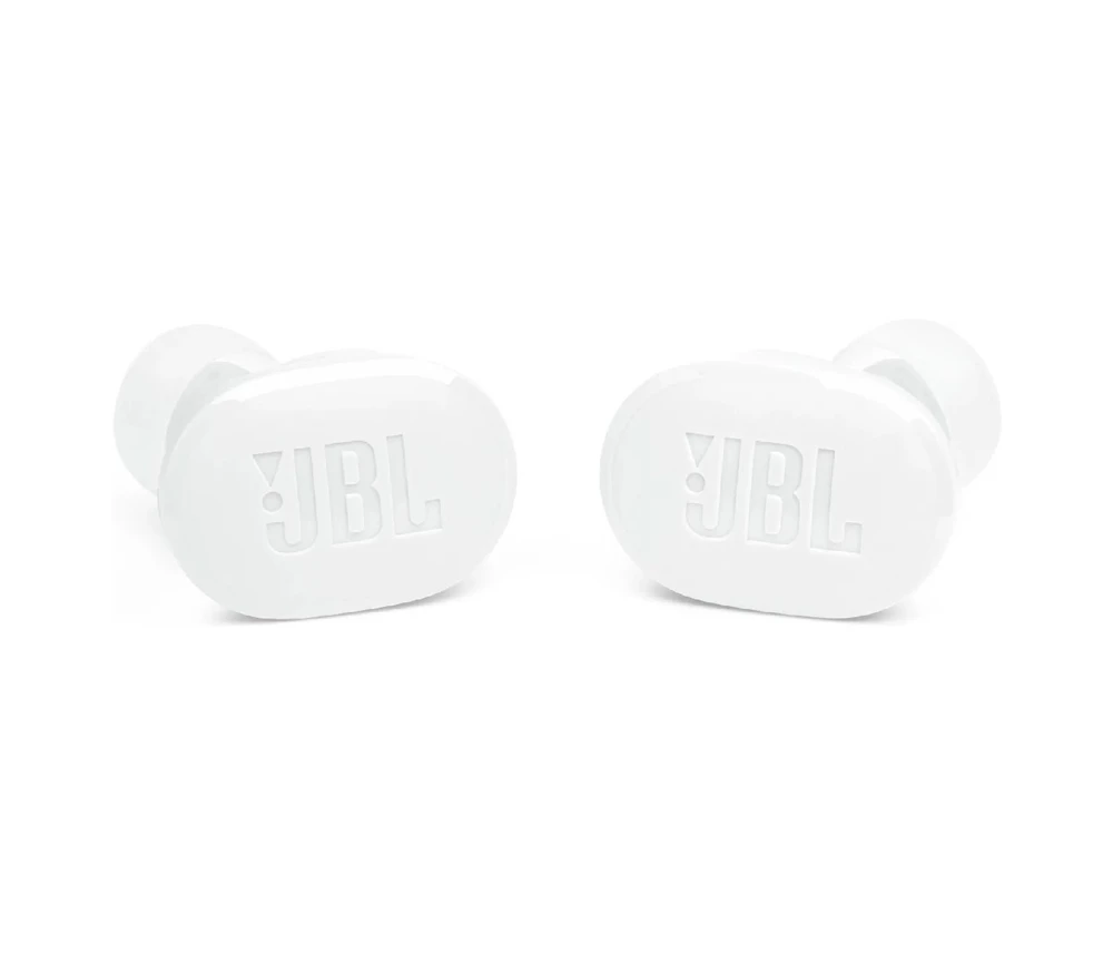 JBL Tune Buds TWS belaidės ausinės, Baltos