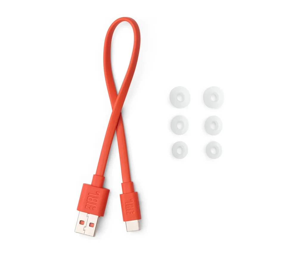 JBL Tune Buds TWS belaidės ausinės, Baltos