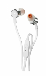 JBL Tune 290 T290 laidinės ausinės, Sidabrinės spalvos