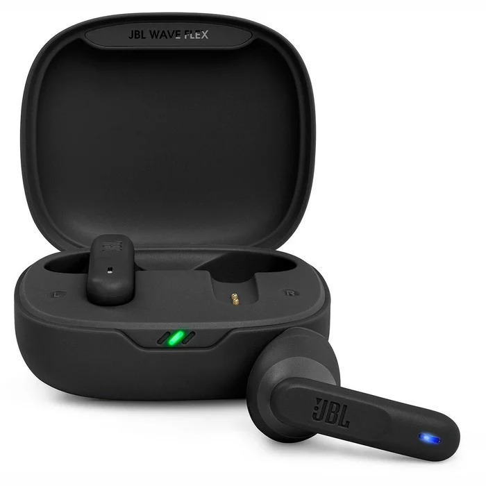 JBL Vibe Flex TWS belaidės ausinės, Juodos