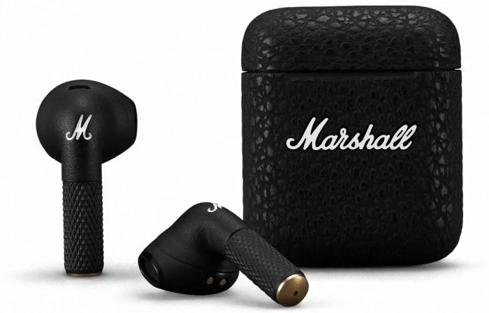 Belaidės True Wireless Ausinės Marshall Minor III, Juodos spalvos