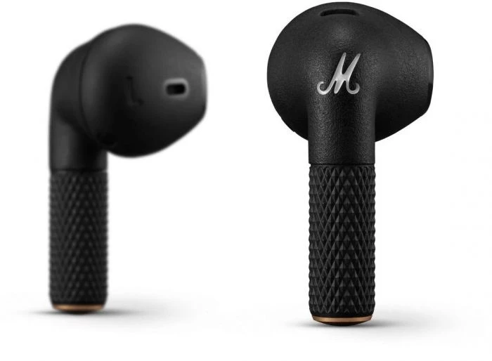 Belaidės True Wireless Ausinės Marshall Minor III, Juodos spalvos